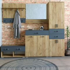 Шкаф с ящиками НКМ Бостон Секция 6 в Краснокамске - krasnokamsk.mebel24.online | фото 2