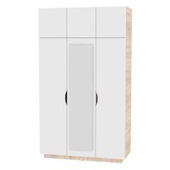 Шкаф с зеркалом "Аврора (H21_M)" в Краснокамске - krasnokamsk.mebel24.online | фото