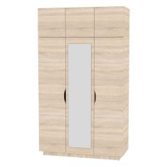 Шкаф с зеркалом "Аврора (H21_M)" в Краснокамске - krasnokamsk.mebel24.online | фото 5