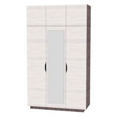 Шкаф с зеркалом "Аврора (H21_M)" в Краснокамске - krasnokamsk.mebel24.online | фото 14