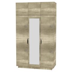 Шкаф с зеркалом "Аврора (H21_M)" в Краснокамске - krasnokamsk.mebel24.online | фото 17