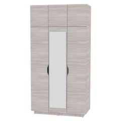 Шкаф с зеркалом "Аврора (H23_M)" в Краснокамске - krasnokamsk.mebel24.online | фото 12