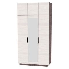 Шкаф с зеркалом "Аврора (H23_M)" в Краснокамске - krasnokamsk.mebel24.online | фото 14