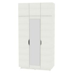 Шкаф с зеркалом "Аврора (H23_M)" в Краснокамске - krasnokamsk.mebel24.online | фото 16