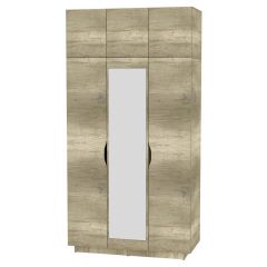 Шкаф с зеркалом "Аврора (H23_M)" в Краснокамске - krasnokamsk.mebel24.online | фото 17