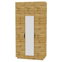 Шкаф с зеркалом "Аврора (H23_M)" в Краснокамске - krasnokamsk.mebel24.online | фото 18
