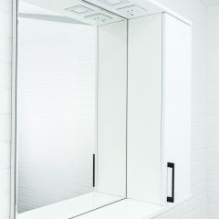 Шкаф-зеркало Charlie 80 правый Домино (DCh2520HZ) в Краснокамске - krasnokamsk.mebel24.online | фото 6