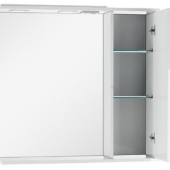 Шкаф-зеркало Charlie 80 правый Домино (DCh2520HZ) в Краснокамске - krasnokamsk.mebel24.online | фото 2