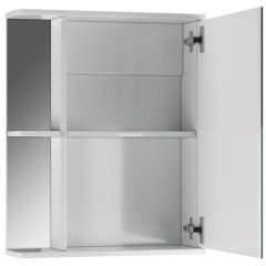 Шкаф-зеркало Норма 1-55 правый АЙСБЕРГ (DA1604HZ) в Краснокамске - krasnokamsk.mebel24.online | фото 2