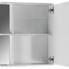Шкаф-зеркало Норма 1-60 правый АЙСБЕРГ (DA1606HZ) в Краснокамске - krasnokamsk.mebel24.online | фото 2