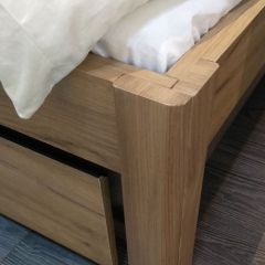 АФИНА Спальный гарнитур Дуб Крафт (модульная) в Краснокамске - krasnokamsk.mebel24.online | фото 5
