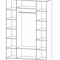 ГАММА Спальный гарнитур (модульный) дуб вотан в Краснокамске - krasnokamsk.mebel24.online | фото 15
