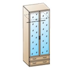 Спальня Карина композиция 4 (Ясень Асахи) в Краснокамске - krasnokamsk.mebel24.online | фото 6
