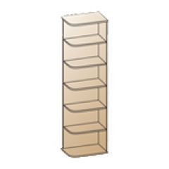 Спальня Карина композиция 8 (Ясень Асахи) в Краснокамске - krasnokamsk.mebel24.online | фото 6