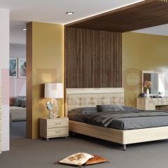 Спальня Мелисса композиция 1 (Ясень Асахи) в Краснокамске - krasnokamsk.mebel24.online | фото
