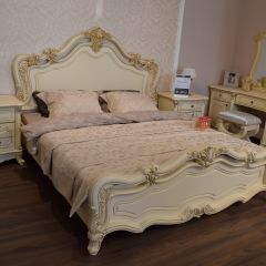 Спальный гарнитур Мона Лиза (крем) 1800 в Краснокамске - krasnokamsk.mebel24.online | фото 3