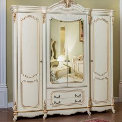 Спальный гарнитур Мона Лиза (крем) 1800 в Краснокамске - krasnokamsk.mebel24.online | фото 6