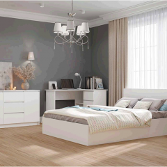 МОРИ Спальный гарнитур (белый) в Краснокамске - krasnokamsk.mebel24.online | фото 19