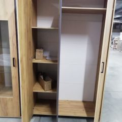 Спальный гарнитур МСП-1 (Модульный) Дуб золотой/Камень темный в Краснокамске - krasnokamsk.mebel24.online | фото 16