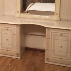 Спальный гарнитур Рома (модульный) беж в Краснокамске - krasnokamsk.mebel24.online | фото 9