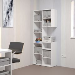 Стеллаж Элемент-2 (белый) в Краснокамске - krasnokamsk.mebel24.online | фото 3