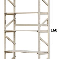 Стеллаж Конструктор Арт.С1600-1 в Краснокамске - krasnokamsk.mebel24.online | фото 2