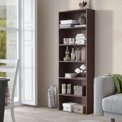 Стеллаж Лофт (Венге) в Краснокамске - krasnokamsk.mebel24.online | фото