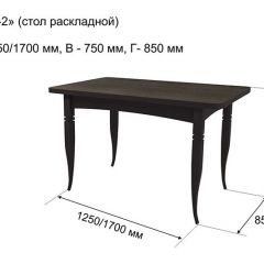 Стол раскладной Ялта-2 (опоры массив резной) в Краснокамске - krasnokamsk.mebel24.online | фото 5