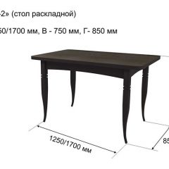 Стол раскладной Ялта-2 (опоры массив цилиндрический) в Краснокамске - krasnokamsk.mebel24.online | фото 6