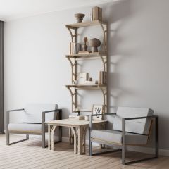 Столик журнальный Конструктор Арт. СЖ -1 в Краснокамске - krasnokamsk.mebel24.online | фото 6