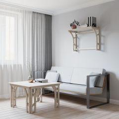 Столик журнальный Конструктор Арт. СЖ -1 в Краснокамске - krasnokamsk.mebel24.online | фото 4