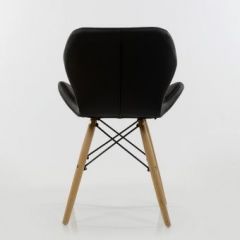 Стул Barneo N-42 Perfecto PU черный в Краснокамске - krasnokamsk.mebel24.online | фото 3