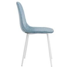 Стул на металлокаркасе Capri blue / white в Краснокамске - krasnokamsk.mebel24.online | фото 4