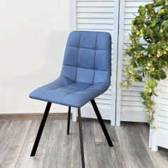 Стул CHILLI-Q SQUARE Oracul 795 Синий, экокожа PU / черный каркас, М-City в Краснокамске - krasnokamsk.mebel24.online | фото 6