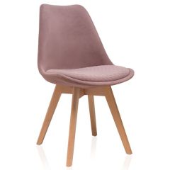 Стул деревянный Bonuss light purple / wood в Краснокамске - krasnokamsk.mebel24.online | фото 1