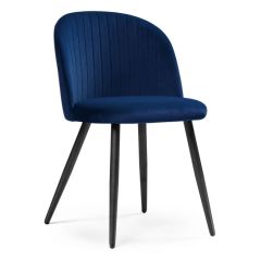 Стул на металлокаркасе Gabi 1 dark blue / black в Краснокамске - krasnokamsk.mebel24.online | фото 1