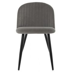 Стул на металлокаркасе Gabi 1 dark gray / black в Краснокамске - krasnokamsk.mebel24.online | фото 4