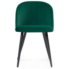 Стул на металлокаркасе Gabi 1 dark green / black в Краснокамске - krasnokamsk.mebel24.online | фото 2