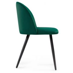 Стул на металлокаркасе Gabi 1 dark green / black в Краснокамске - krasnokamsk.mebel24.online | фото 3