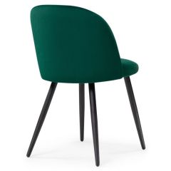 Стул на металлокаркасе Gabi 1 dark green / black в Краснокамске - krasnokamsk.mebel24.online | фото 4