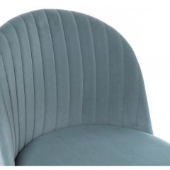 Стул на металлокаркасе Gabi 1 light blue / black в Краснокамске - krasnokamsk.mebel24.online | фото 6