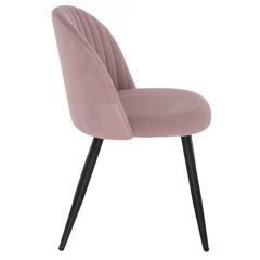 Стул на металлокаркасе Gabi 1 light purple / black в Краснокамске - krasnokamsk.mebel24.online | фото 2