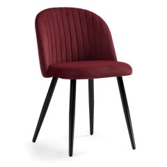 Стул на металлокаркасе Gabi 1 wine red / black в Краснокамске - krasnokamsk.mebel24.online | фото 1