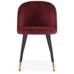 Стул на металлокаркасе Gabi wine red / black в Краснокамске - krasnokamsk.mebel24.online | фото 2