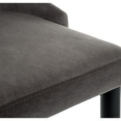 Стул на металлокаркасе Kora dark gray / black в Краснокамске - krasnokamsk.mebel24.online | фото 8