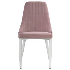 Стул на металлокаркасе Kora white / light purple в Краснокамске - krasnokamsk.mebel24.online | фото 2