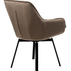 Стул MAVERICK 360 град. поворот. BLUVEL-40 BEIGE/ черный каркас, М-City в Краснокамске - krasnokamsk.mebel24.online | фото 2