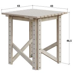 Табурет Конструктор Арт.Т в Краснокамске - krasnokamsk.mebel24.online | фото 2