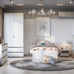 Токио Шкаф двухстворчатый с двумя ящиками в Краснокамске - krasnokamsk.mebel24.online | фото 3