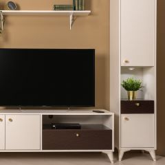 Тумба под ТВ 13.260 Миндаль в Краснокамске - krasnokamsk.mebel24.online | фото 4